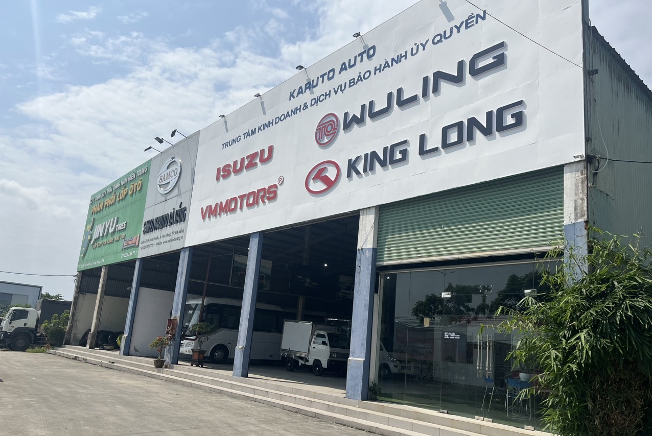KING LONG ĐÀ NẴNG ĐẠI LÝ 3S XE KHÁCH KING LONG TẠI MIỀN TRUNG 8 Showroom và xưởng dịch vụ của đại lý King Long Đà Nẵng
