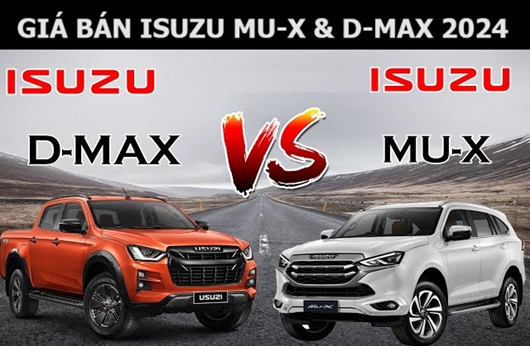 GIÁ BÁN ISUZU MU-X 2024 VÀ D-MAX 2024 MỚI NHẤT 45