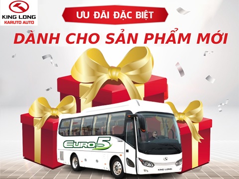 GIÁ BÁN XE KHÁCH KING LONG 29 CHỖ BẦU HƠI VÀ KHUYẾN MÃI LỚN 11