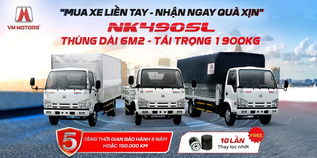 GIÁ ISUZU 1 TẤN 9 THÙNG DÀI 6M2 TẠI ĐÀ NẴNG, QUẢNG NAM, HUẾ 3 Xe tải Isuzu 1 tấn 9 thùng dài 6m2