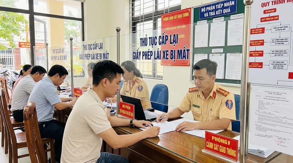 Thủ tục cấp lại giấy phép lái xe bị mất mới nhất 11