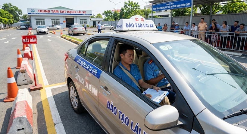 Kinh nghiệm thi bằng lái xe ô tô đỗ ngay lần đầu 6 Kinh nghiệm thi bằng lái xe ô tô đỗ ngay lần đầu 5
