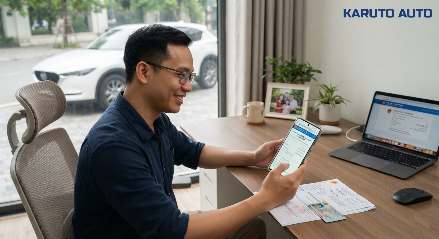 Cách nộp lệ phí trước bạ ô tô online mới nhất 2026 12 Cách nộp lệ phí trước bạ ô tô online mới nhất 2026 11