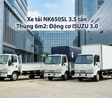 XE TẢI ISUZU PALLET 1 TẤN 9 THÙNG DÀI 6M2