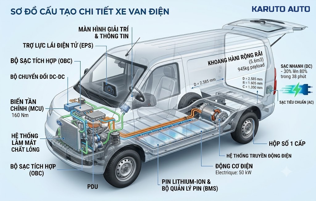 TOP 5 XE VAN ĐIỆN BÁN CHẠY NHẤT 2026: SO SÁNH CHI TIẾT 4 TOP 5 XE VAN ĐIỆN BÁN CHẠY NHẤT 2026: SO SÁNH CHI TIẾT 3