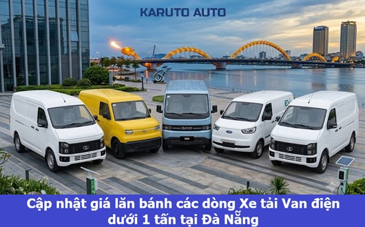 GIÁ LĂN BÁNH XE VAN ĐIỆN DƯỚI 1 TẤN TẠI ĐÀ NẴNG TỐT NHẤT 2026 1