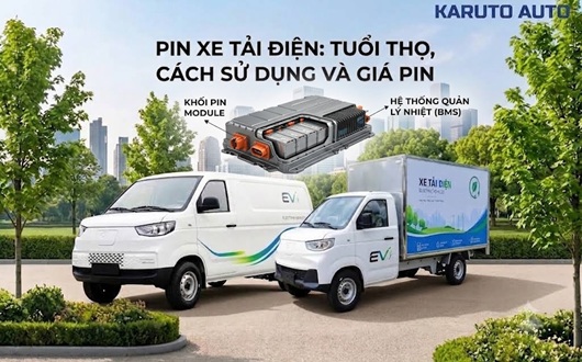 PIN XE TẢI ĐIỆN: TUỔI THỌ, CÁCH SỬ DỤNG VÀ GIÁ PIN 1