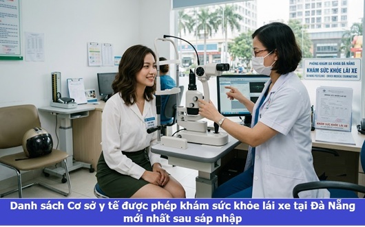 Danh sách Cơ sở y tế khám sức khỏe lái xe tại Đà Nẵng 2026 1